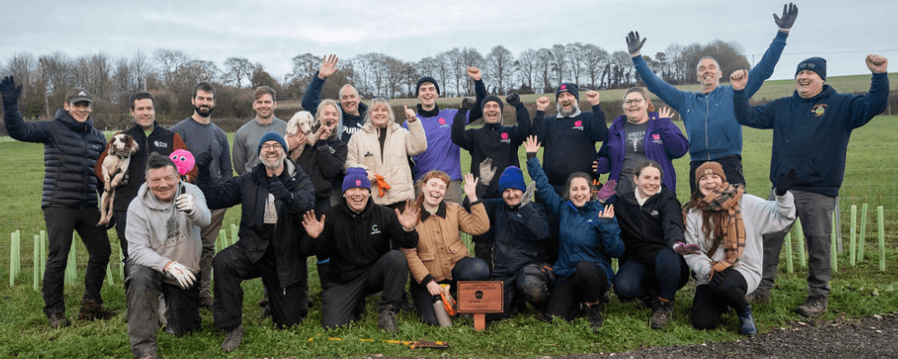Muddy boots and enthusiasm: Octopus Energy’s tree planting story
